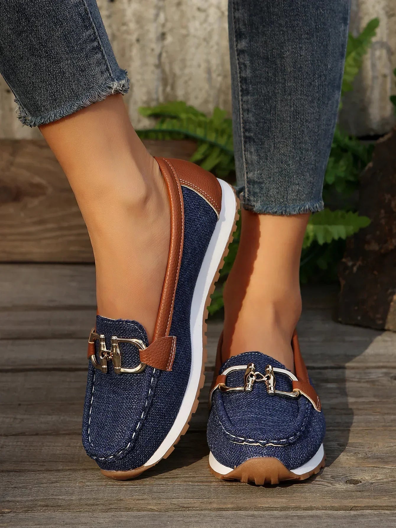 Dames Schoenen Casual Stoffen Loop schoenen