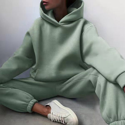 Zwart Joggingset Comfortabel Oversized voor Mannen en Vrouwen