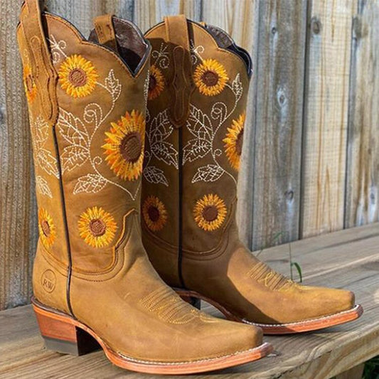 Cowboy Laarzen voor Dames Elegant met Rijke Versiering - StudioMarella