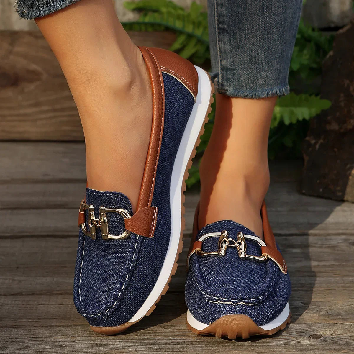 Dames Schoenen Casual Stoffen Loop schoenen