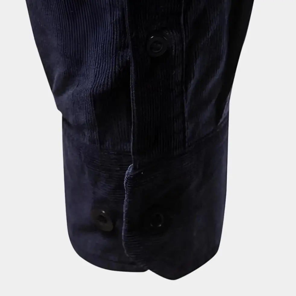 Elegante Overhemd voor Mannen Donker Blauw