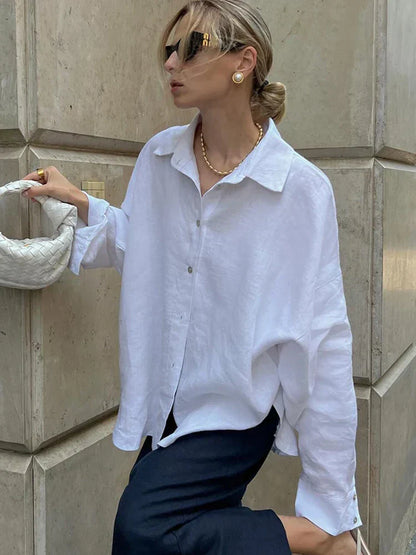 Dames Blouse Luchtig en Stijlvol Losvallend