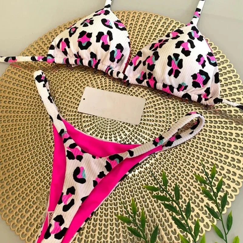 Sexy Bikini Set 2-Delig Comfortabele Strandkleding