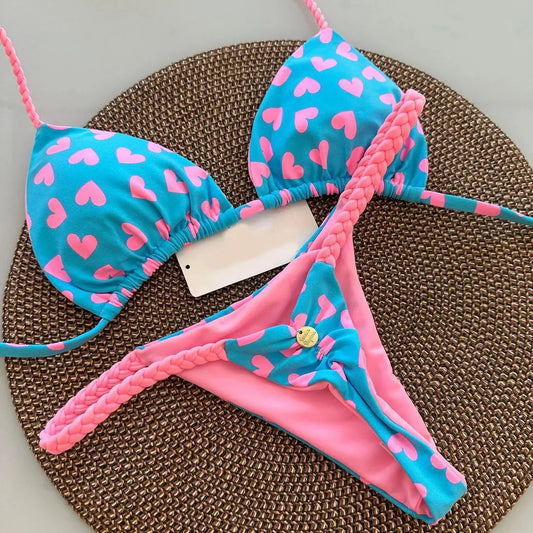 Dames Bikini Set G-String van Zijde - StudioMarella