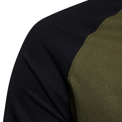 Heren Longsleeve Shirt Sportief Ronde Hals Casual