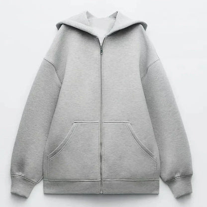 Zachte Casual Jack Met Capuchon Comfortabel Warm - StudioMarella