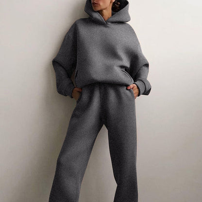 Ruime Joggingbroek en Sweatshirt Set