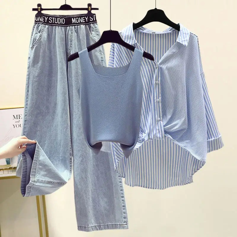 Dames Jurk en Broek Set - Stijlvol Delia Collectie