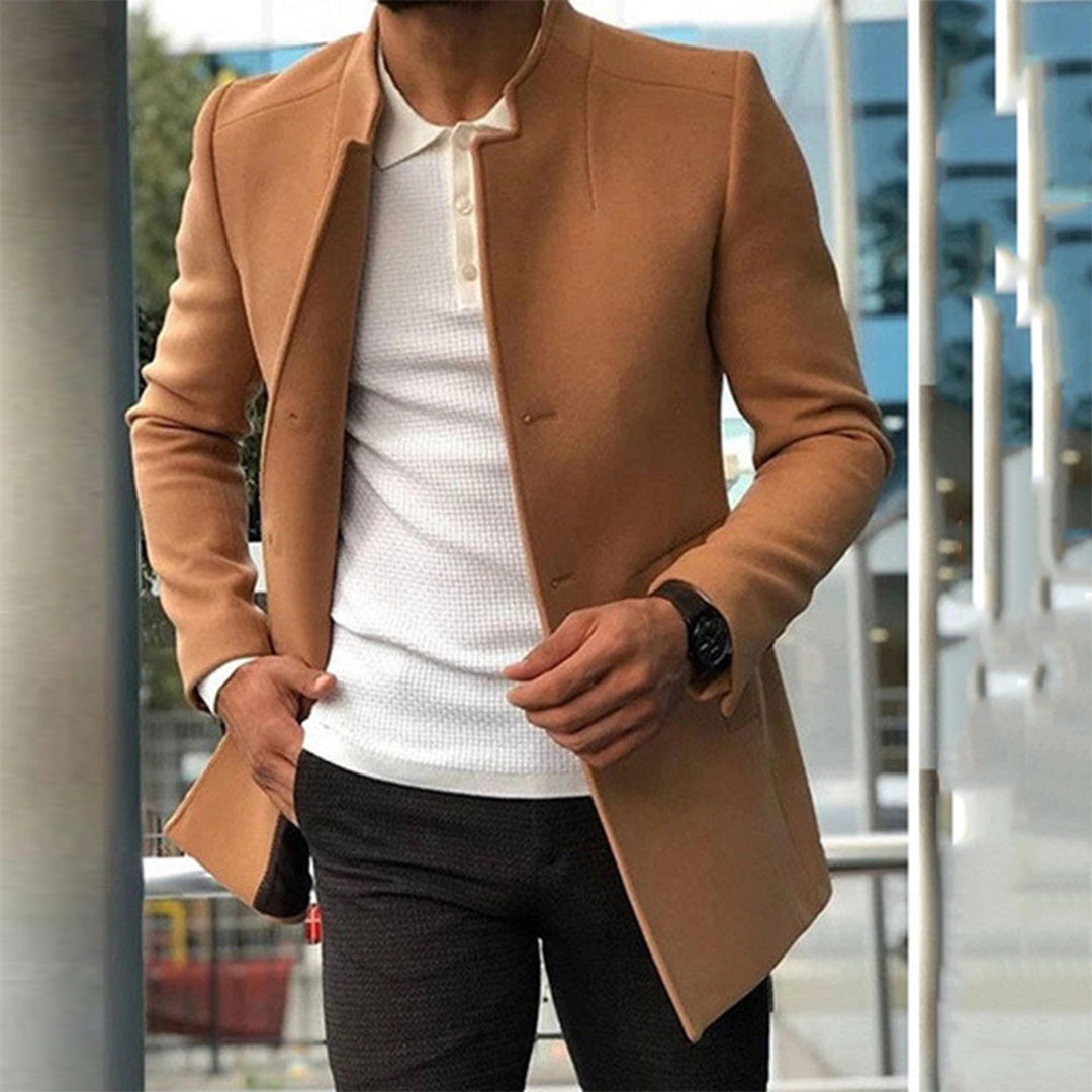 Heren Lederen Jas Trendy Stijl - StudioMarella