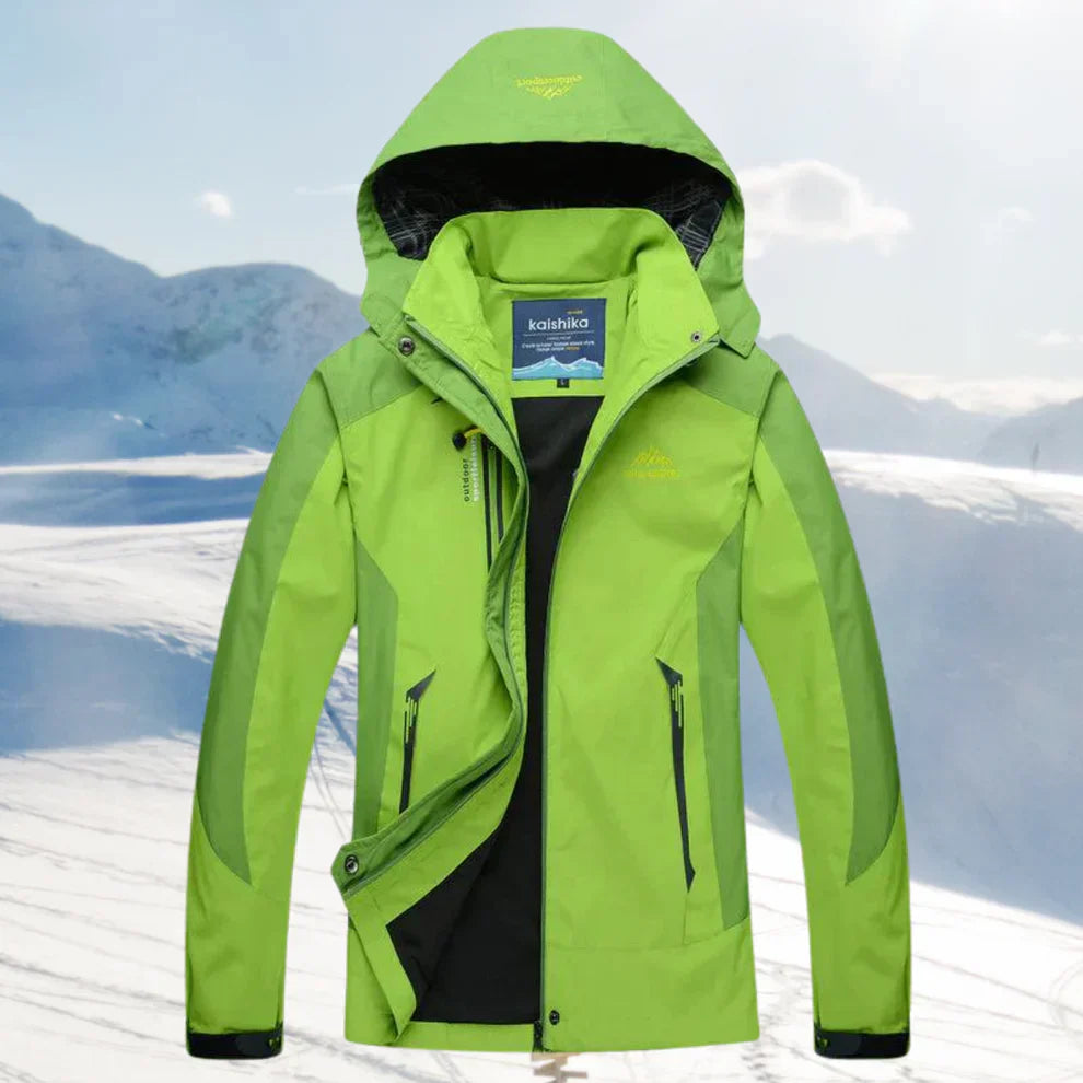 Dames Waterdichte Outdoor Jas met Capuchon voor Regen en Wind