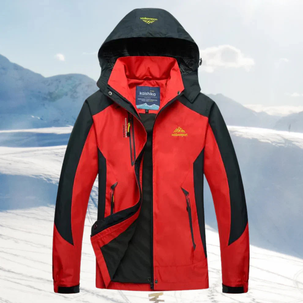Dames Waterdichte Outdoor Jas met Capuchon voor Regen en Wind