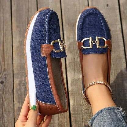 Dames Schoenen Casual Stoffen Loop schoenen
