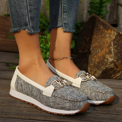 Dames Schoenen Casual Stoffen Loop schoenen