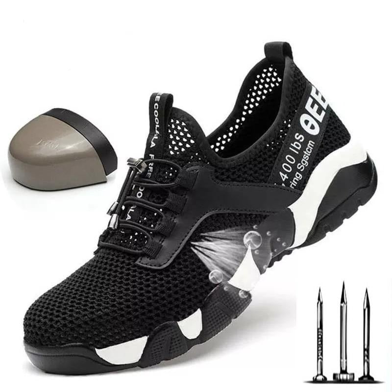 Heren Werkschoenen S3 Stalen Neus Ademend Anti-Slip - StudioMarella