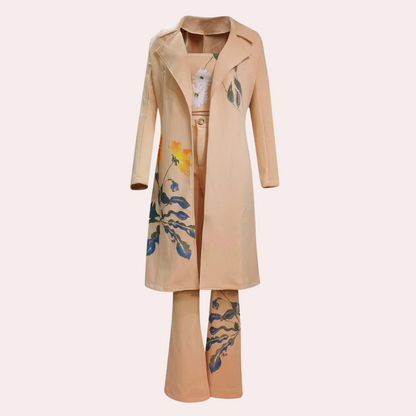 Savannah - Tijdloos Driedelig Outfit voor Dames