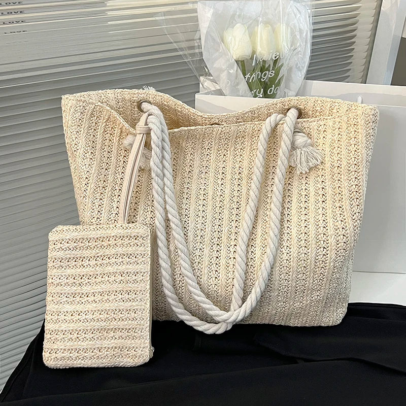 Elegante Rieten Handtas voor Elke Gelegenheid - StudioMarella