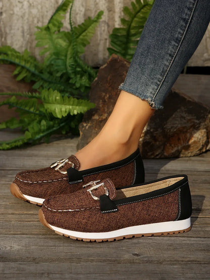 Dames Schoenen Casual Stoffen Loop schoenen