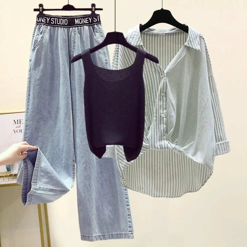 Dames Jurk en Broek Set - Stijlvol Delia Collectie