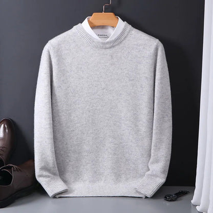 Heren Trui Lange Mouwen Zachte Stof Warm en Comfortabel
