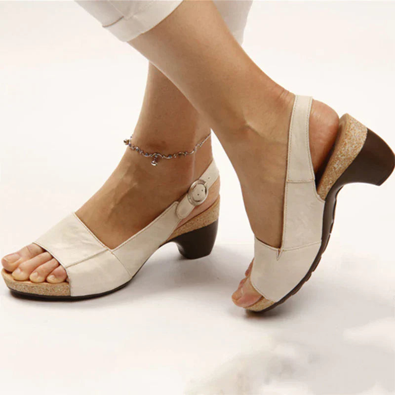Orthopedische Sandalen met Peep Toe voor Comfortabele Voeten - StudioMarella