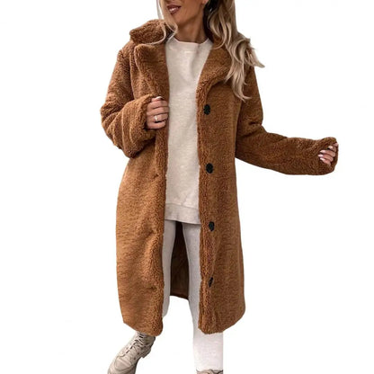 Dames Teddyjas Warm en Zachte Winterjas