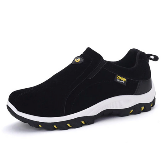 Comfortabele Heren Wandelschoenen met Schokdemping en Slip-On Sluiting - StudioMarella