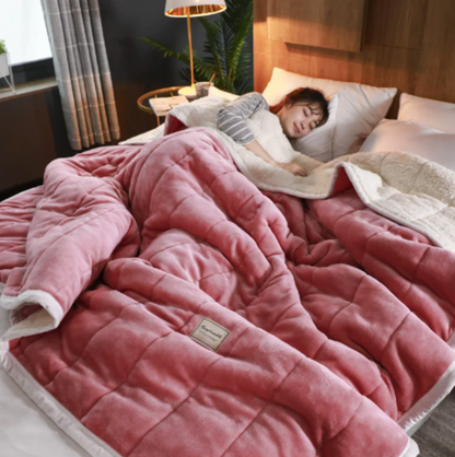 Dikke Fleece Deken Warm voor Bank en Bed