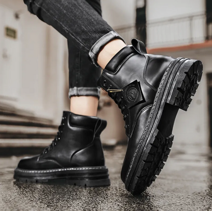 Heren Veterboots Waterdicht Warme en Comfortabele Laarzen