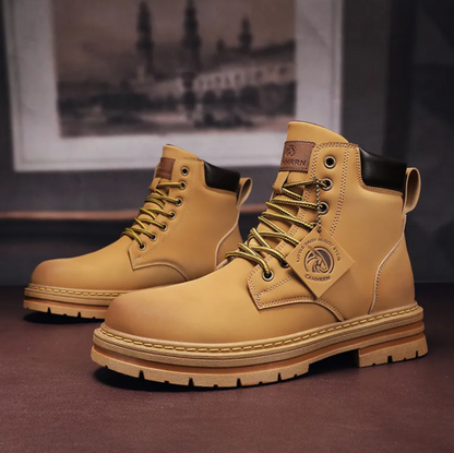 Heren Veterboots Waterdicht Warme en Comfortabele Laarzen