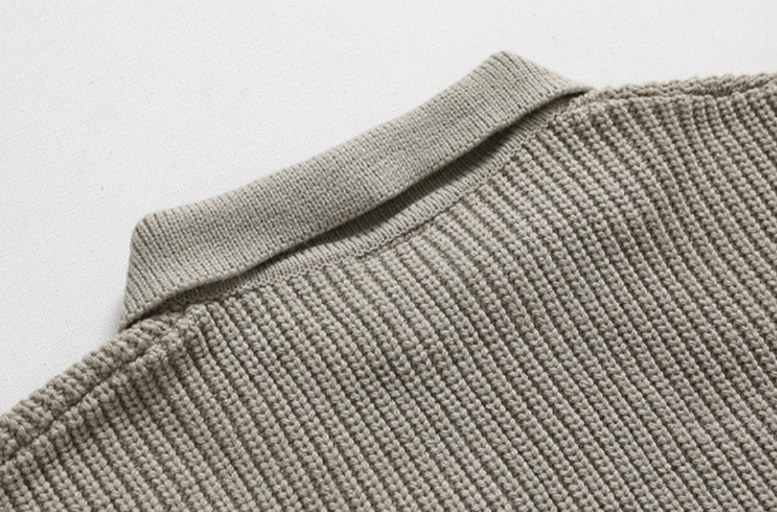 Heren Trui Kwart Rits – Comfortabel en Klassiek
