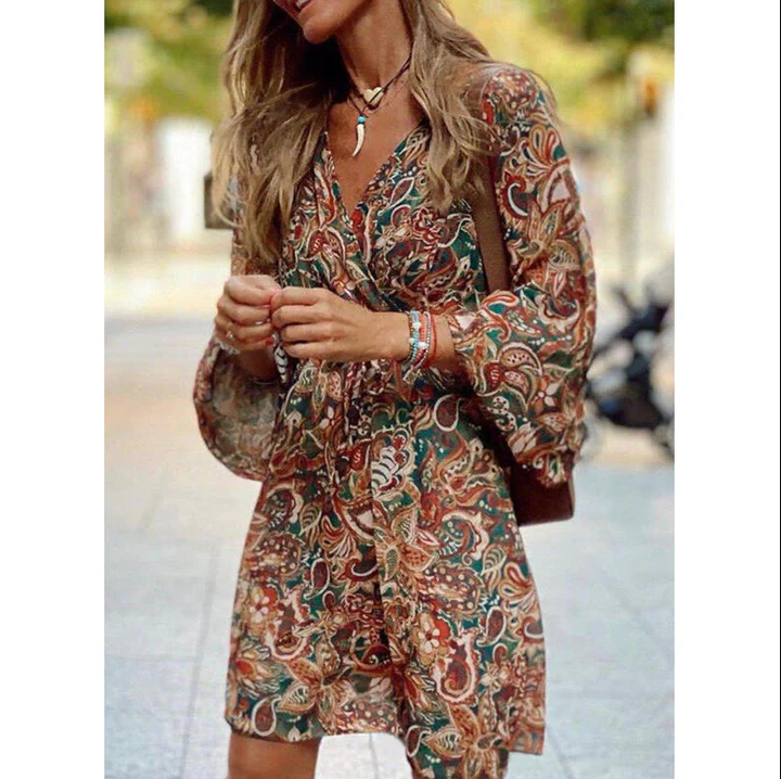 Boho Zomerjurk Lange Vrouwenjurk Zomerse Stijl - StudioMarella