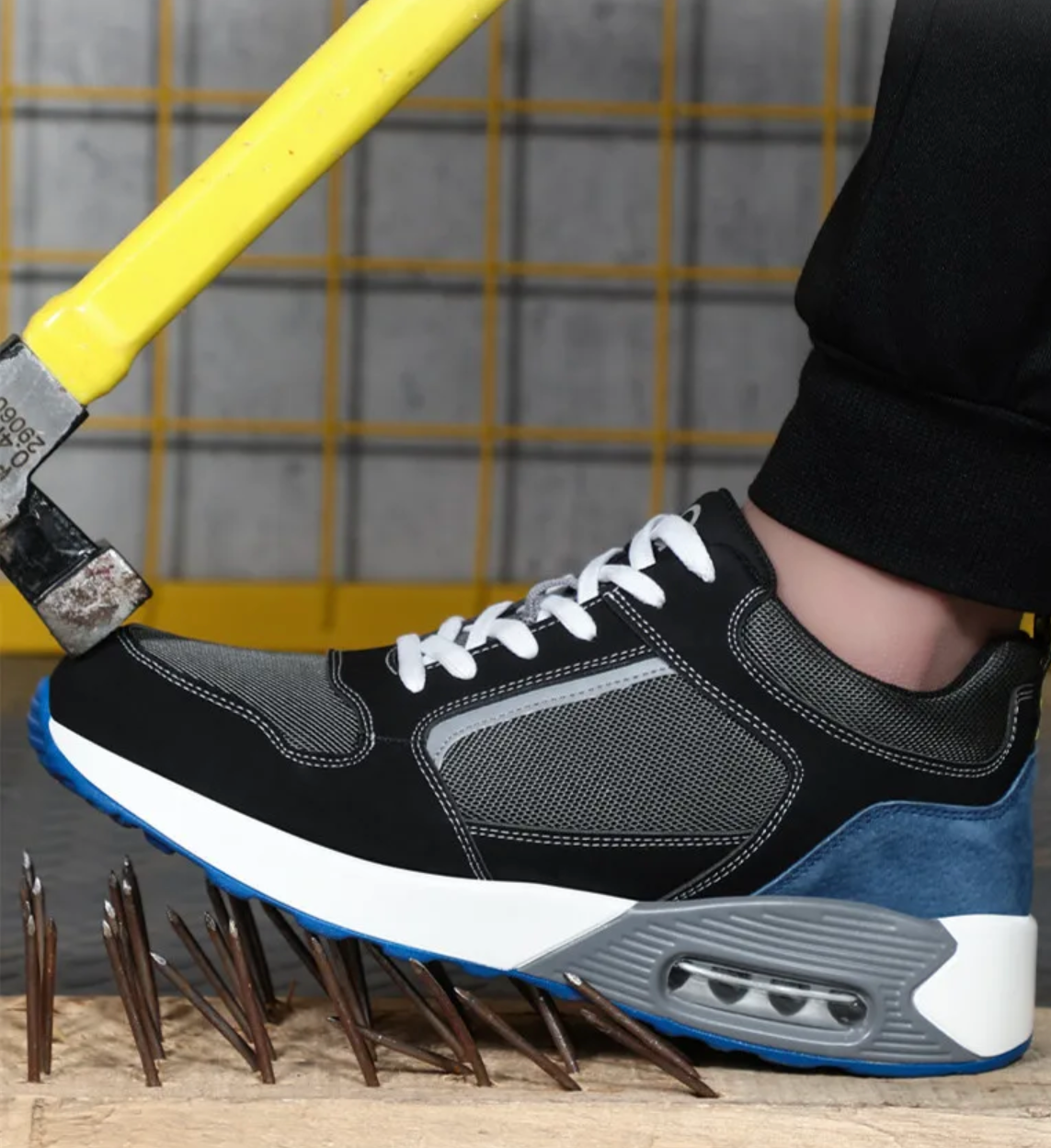 Heren Veiligheidsschoenen Staalneus Werkschoenen