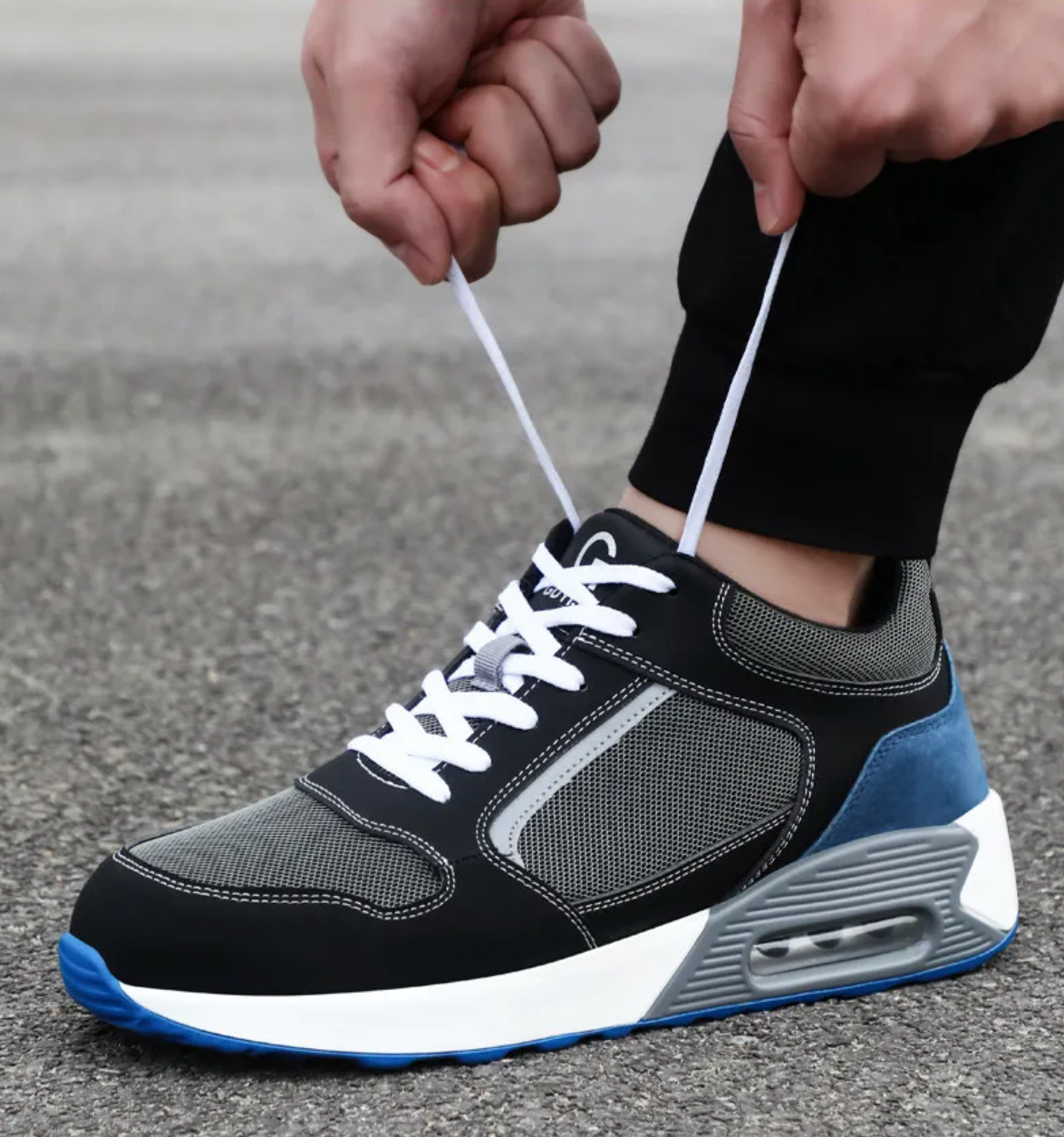 Heren Veiligheidsschoenen Staalneus Werkschoenen