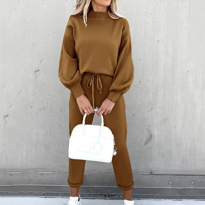 Dames Turtleneck Set Zacht en Comfortabel