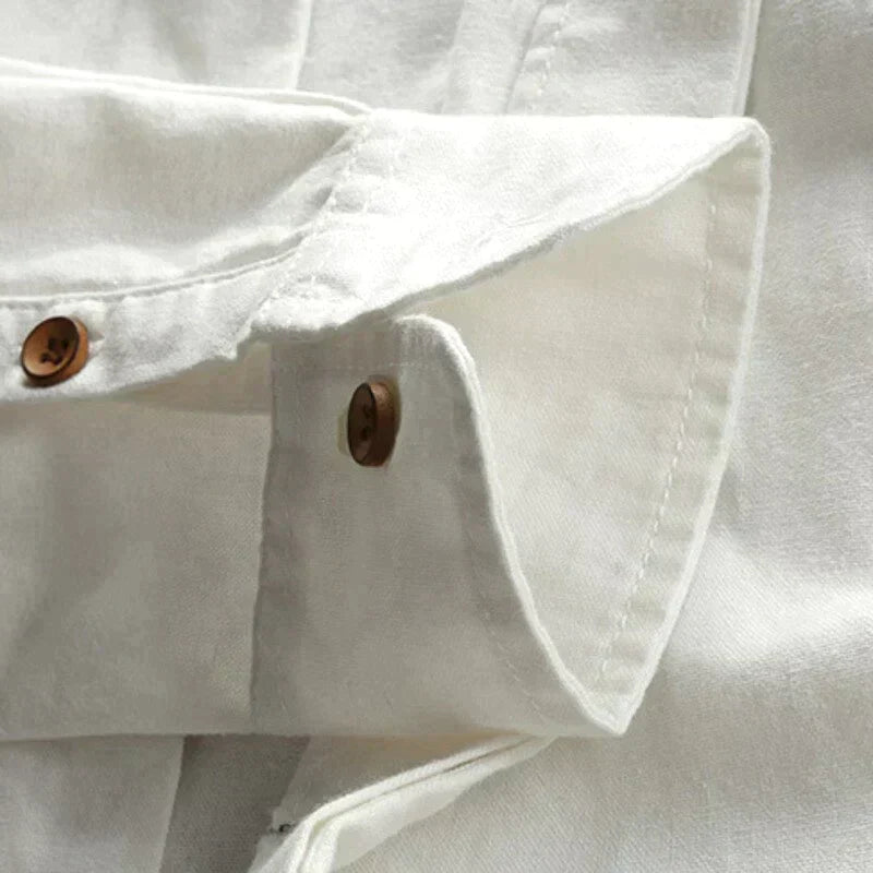 Heren Shirt Katana Stijl van Katoen en Polyester