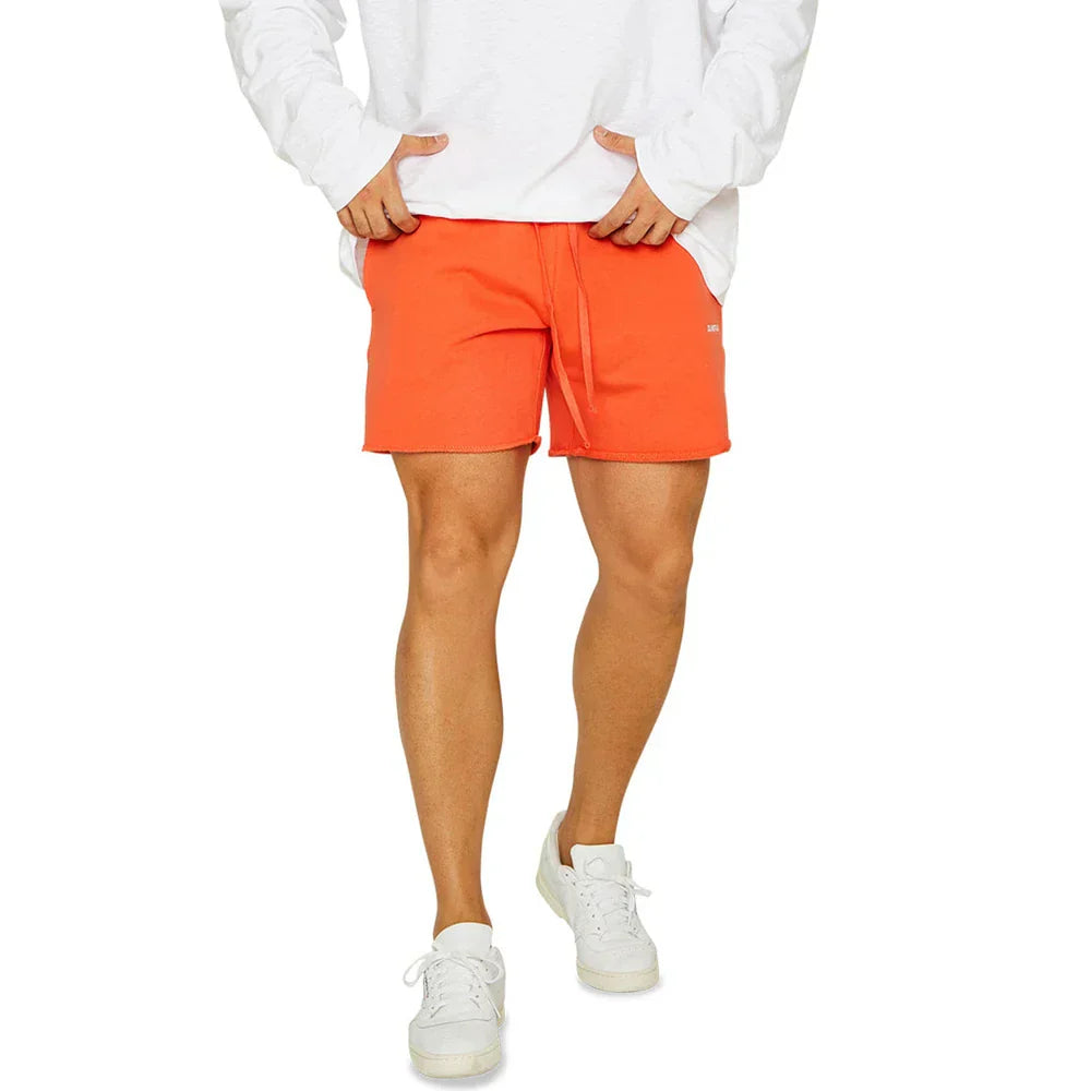 Heren Jogging Shorts Sportief Oranje