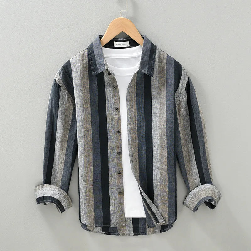 Elegante Overhemd voor Mannen Blauw Stijlvol - StudioMarella