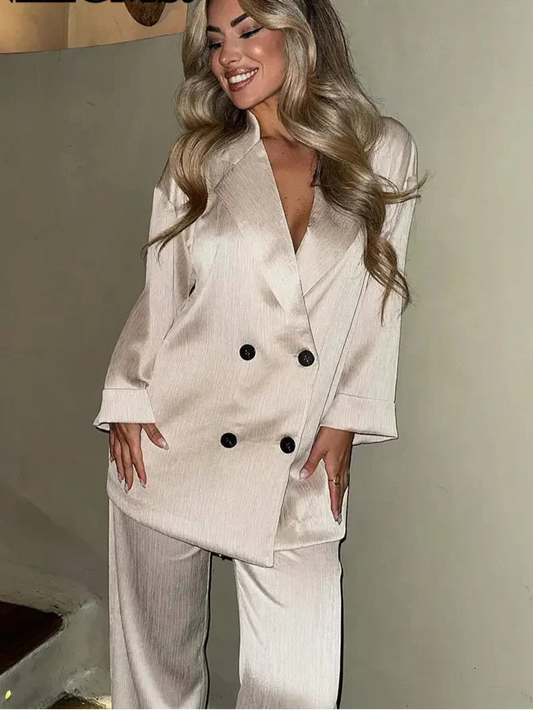 Blazer Set Dames - Elegant Casual Pak voor Vrouw - StudioMarella