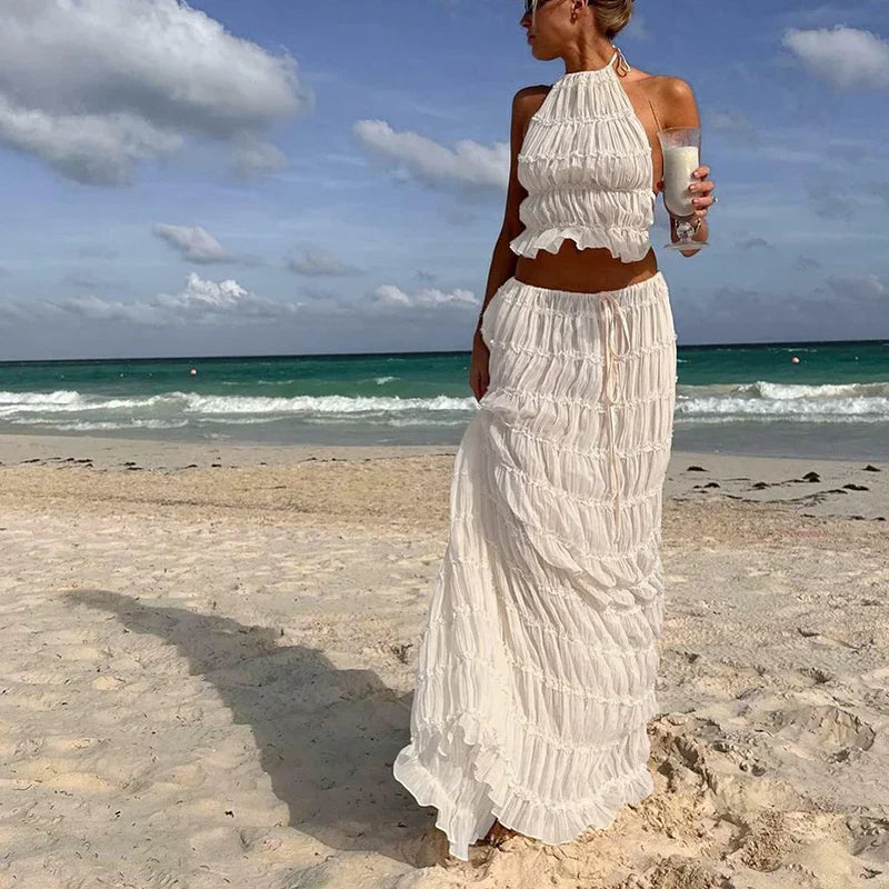 Strandoutfit 2-Delig Zomerjurk Set