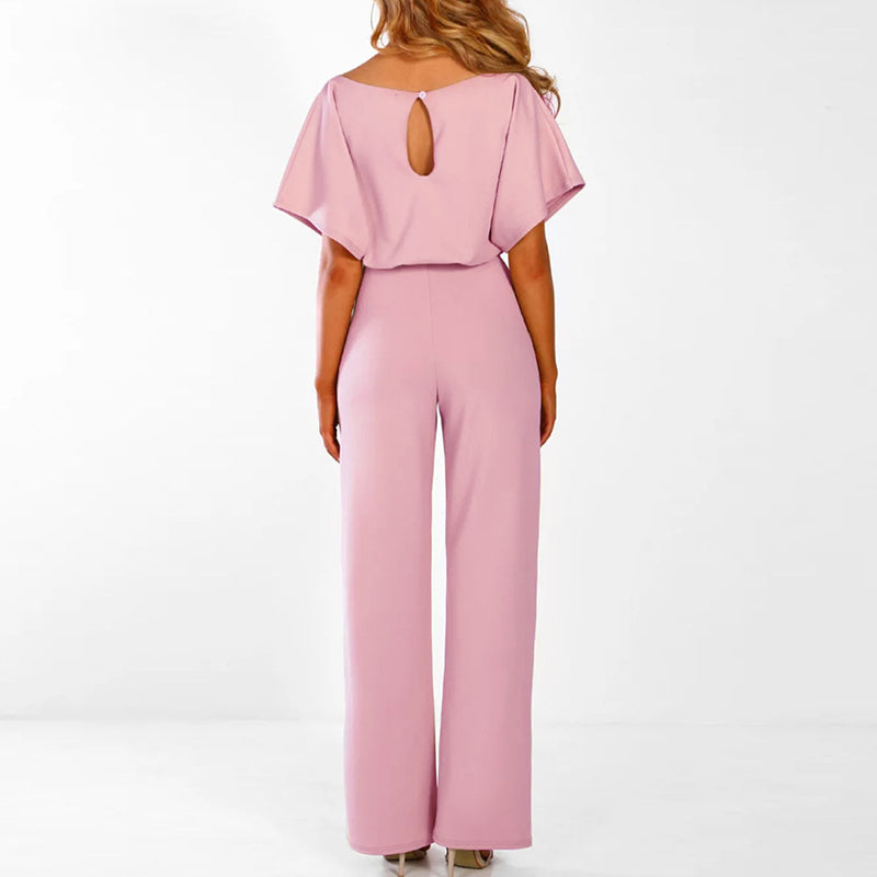 Vrouwelijke Jumpsuit Elegante Avondkleding Zwart