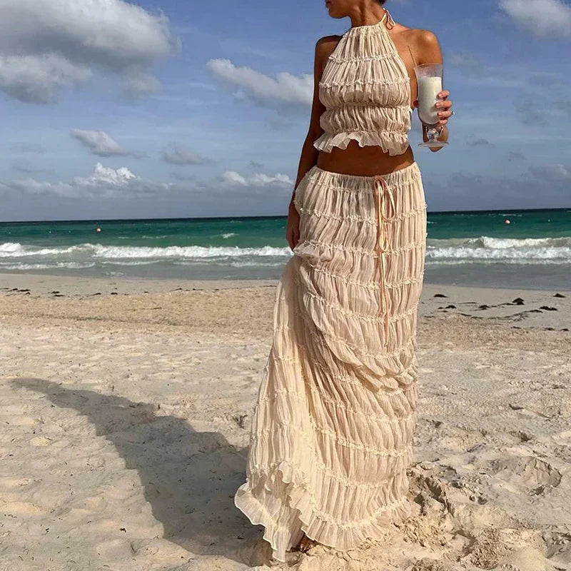 Strandoutfit 2-Delig Zomerjurk Set - StudioMarella