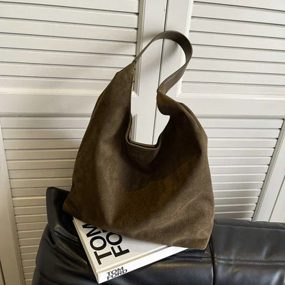 Luxe Suède Schoudertas Gigi Tote