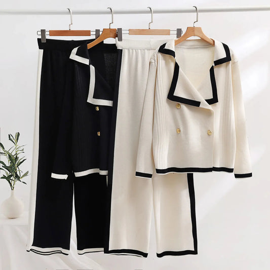 Dames Set Warme Stof Elegante Pasvorm - StudioMarella