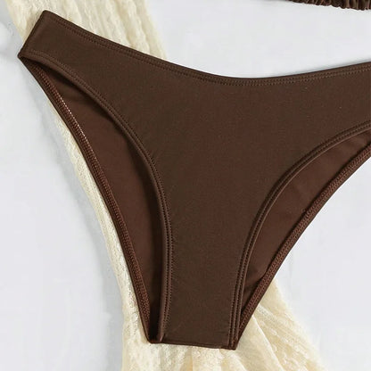 Dames Bikini Set 3-Delig met Strandcover Up