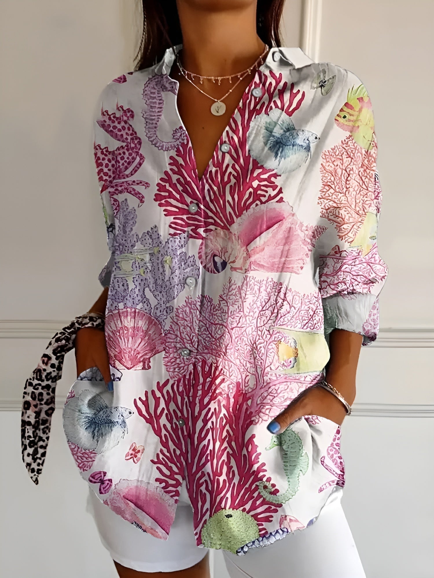 Dames Blouse Elegante Luchtige Voor Elke Dag - StudioMarella