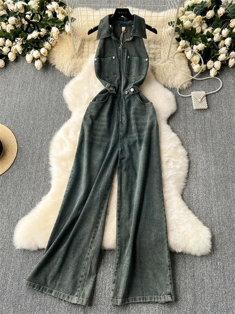 Streetwear Jumpsuit Dames Modieus Comfortabel - StudioMarella