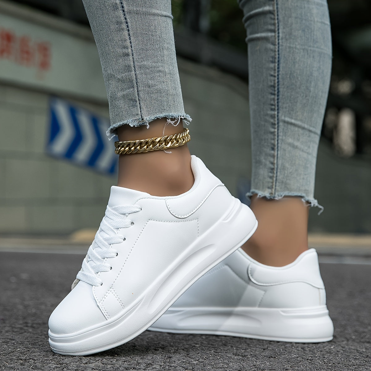 Isabella | Comfortabele Lederen Sportschoenen - StudioMarella