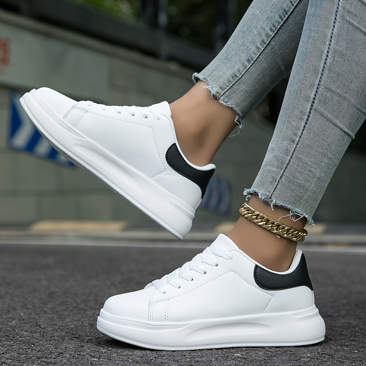Isabella | Comfortabele Lederen Sportschoenen