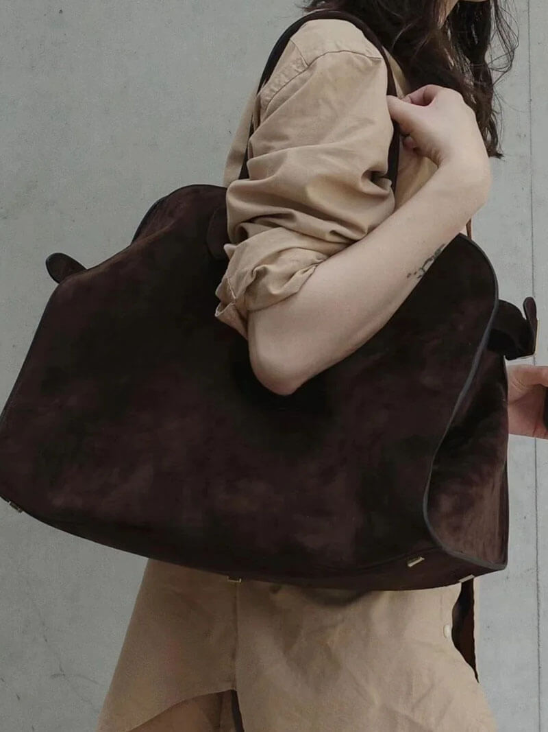 Grote Handtas voor Dames Vegan Leer Modern Design