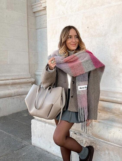 Leren Tote Bag Vintage Stijl voor Dames